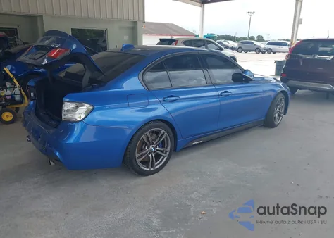 2015 BMW 335I из США, поврежденный, VIN WBA3A9G50FNS66367